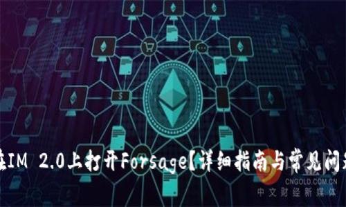 如何在IM 2.0上打开Forsage？详细指南与常见问题解答